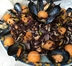 RISO VENERE CON COZZE, SARDINE E MELONE