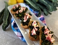 CROSTONI CON CAVOLO NERO E PANCETTA