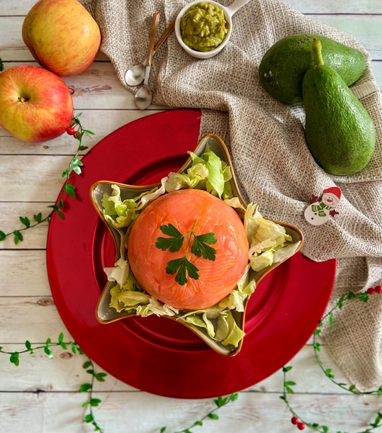 ANTIPASTO FACILE: CUPOLA DI SALMONE E AVOCADO