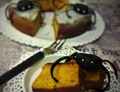 TORTA DI HALLOWEEN CON ZUCCA, RICOTTA ED AMARETTI