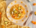 PASTA CON GAMBERI E ZUCCHINE: PRIMO DI MARE