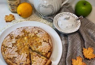 TORTA DI MELE E RICOTTA, RICETTA FACILE