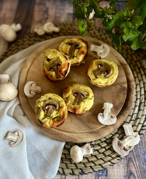 SFORMATINI DI FUNGHI: ANTIPASTO VELOCE SUPER!