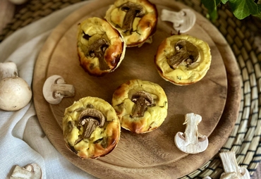 SFORMATINI DI FUNGHI: ANTIPASTO VELOCE SUPER!